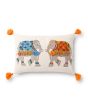 P0871 Natural/Multi 13"x21" Pillow