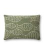 P0908 Green 16"x26" Pillow