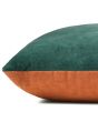 P1153 Emerald/Amber 22" x 22" Pillow