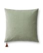 P1153 Lt. Green/Blue 22" x 22" Pillow