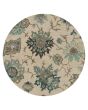 Padma PMA-03 Ivory/Blue Area Rug