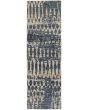 Palomar 6632F Blue/Gray/Tan Area Rug