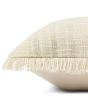 Forrest PAR0007 Ivory/Sage 18''x18'' Pillow