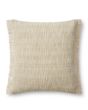 Bella PAR0008 Sand/Natural 18''x18'' Pillow