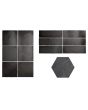 Parkside Nero Black Tile