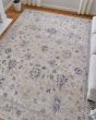 Pasha 39M7F Ivory/Taupe/Blue Rug
