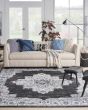 Passion PSN03 Black Ivory Area Rug