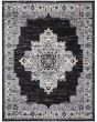 Passion PSN03 Black Ivory Area Rug
