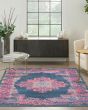 Passion PSN03 Blue Area Rug