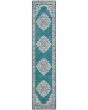 Passion PSN03 Turquoise Grey Area Rug