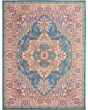 Passion PSN20 Teal Multicolor Area Rug
