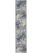 Passion PSN36 Ivory Teal Area Rug