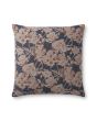 PCJ0008 Navy/Clay 18"x18" Pillow