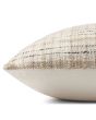 PCJ0013 Beige/Black 22"x22" Pillow