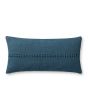Harvey PCJ0018 Blue 12"x27" Lumbar Pillow