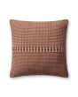 PCJ0018 Rust/Multi 18"x18" Pillow