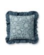 Kathleen PCJ0026 Blue 18" Pillow