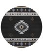 Phoenix PH4 Black Area Rug