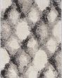 Phoenix 6961 Ivory Grey Diamonds Area Rug
