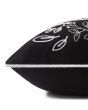 PLL0032 Black 13"x21" Pillow