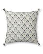 PLL0114 Blue/Multi 22"x22" Pillow