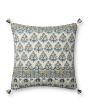 PLL0114 Blue/Multi 22"x22" Pillow