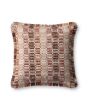 PLL0133 Orange/Multi 22" Pillow