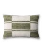 PLL0139 Ivory/Green 16"x26" Pillow