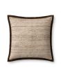 PLL0143 Brown/Ivory 22" Pillow