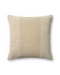 PLL0170 Ivory/Beige 22" Pillow