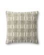 PLL0185 Ivory/Green 18" Pillow