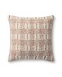 PLL0185 Ivory/Rust 18" Pillow