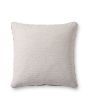 Elara PMH0070 White/Blue 22" Pillow