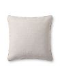 Elara PMH0070 White/Green 22" Pillow