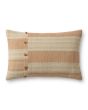 Evangeline Rust/Multi 13"x21" Lumbar Pillow