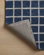 Polly POL-05 Navy/Silver Area Rug