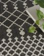 Positano POS02 Black Area Rug