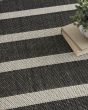 Positano POS03 Black Ivory Area Rug