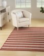 Positano POS03 Terracotta Ivory Area Rug