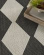 Positano POS04 Black Area Rug