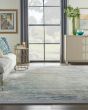 Prismatic PRS19 Seafoam/Silver Area Rug