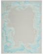 Prismatic PRS22 Sea Mist Blue 2'x3' Area Rug