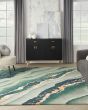Prismatic PRS30 Emerald Area Rug