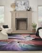 Prismatic PRS34 Black Area Rug