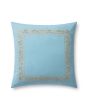 Estee Border PRP0062 Lt. Blue 22" Pillow