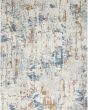 Quarry QUA01 Beige Blue Rust Area Rug