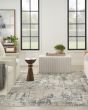 Quarry QUA01 Ivory Blue Grey Area Rug