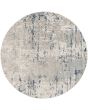 Quarry QUA01 Ivory Grey Blue Area Rug