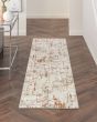 Quarry QUA01 Ivory Rust Area Rug