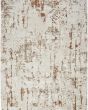 Quarry QUA01 Ivory Rust Area Rug